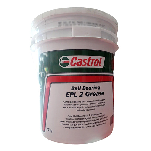 Epl2 Grease - Industrial Lubricant | Dark Brown, 20/180 Kg Bucket/barrel Pack, High Temperature And Pressure Resistance, Water And Corrosion Resistant