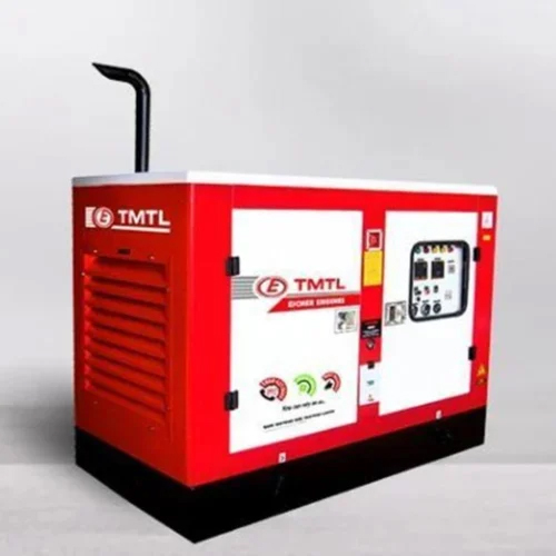 100Kva Eicher Prime Generator - Color: Red