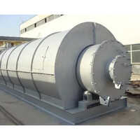 5 Ton Waste Tyre Pyrolysis Machine - Material: Mild Steel