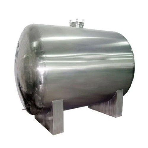 1000L Stainless Steel Water Tank - 120x80 cm, Silver Round Shape | Durable Water Storage Solution
