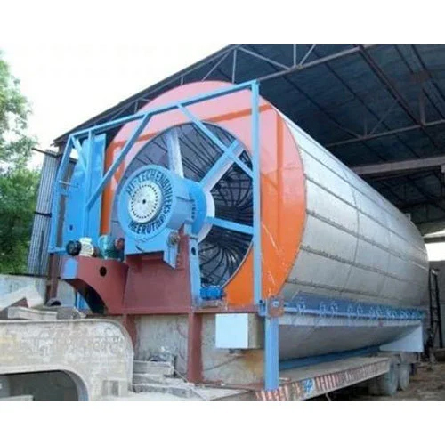 15 Ton Rotary Vacuum Filter - Stainless Steel, 230 Volt Electric Power Mode | Advanced Rotary Technology, Standard Processing for Industrial Use