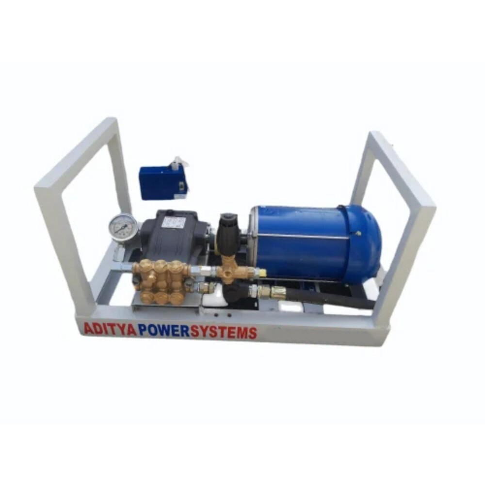 High Pressure Italian Car Washer - Metal Construction, 10-Meter Hose Length, 400-440 Volt Electric Power | Efficient Industrial High Pressure Cleaning