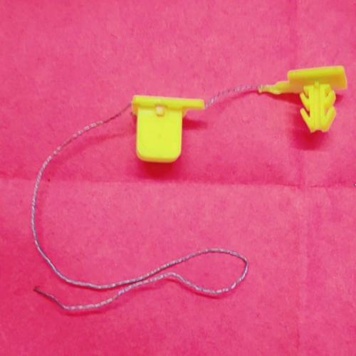 Gi Wire Anchor Seal - Color: Yellow