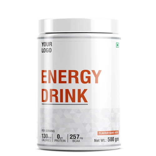 Multi flavored energy drink powder