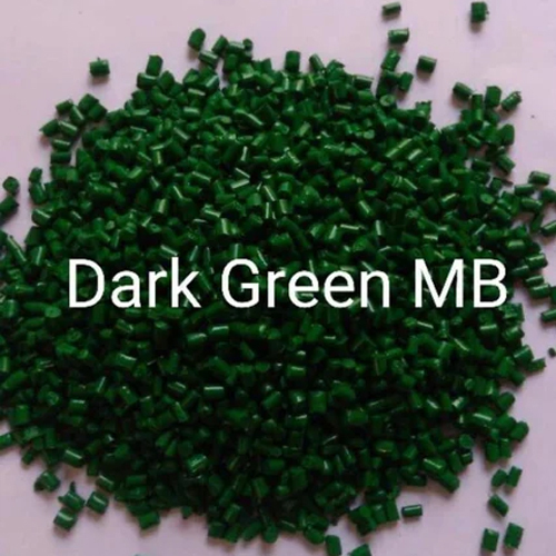 Dark Green Masterbatch - Particle Size: Small