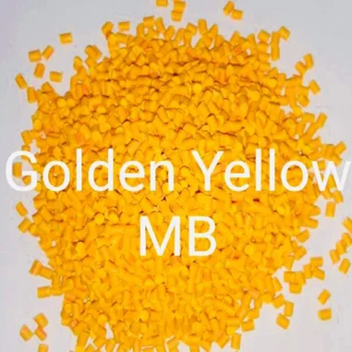 Golden Yellow Masterbatch - Particle Size: Small