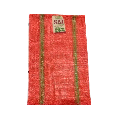 Sai PP Leno Bag - High-Quality PP Plastic, Various Sizes Available, Glossy Finish, Laminated for Durability, Offset Printed Custom Designs