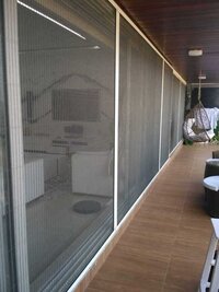 Aluminum Mosquito Net - Lightweight King Size , Grey Mesh With Customizable Options For Home, Outdoor, And Camping Use - Durable And Rust-resistant Protection