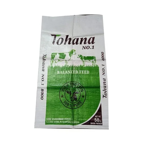 HDPE Animal Food Packaging Bag - High-Density Polyethylene, Various Sizes Available, Glossy Finish, Customizable Colors & Offset Printing, Moisture-Resistant Lamination