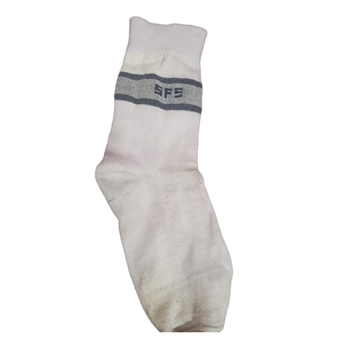 White School Socks