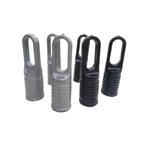 7 Sut Silver and Black Wiper and Mop Pipe Cap
