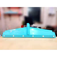 Plastic Floor Wiper Body - High-quality Plastic, 21 Inch Size, Multicolor Design | Effortless Floor Cleaning Tool
