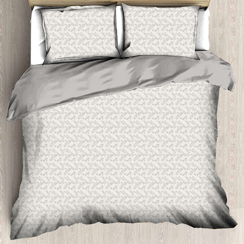 Queen Size Double Bed Twill Satin Bedsheet Set