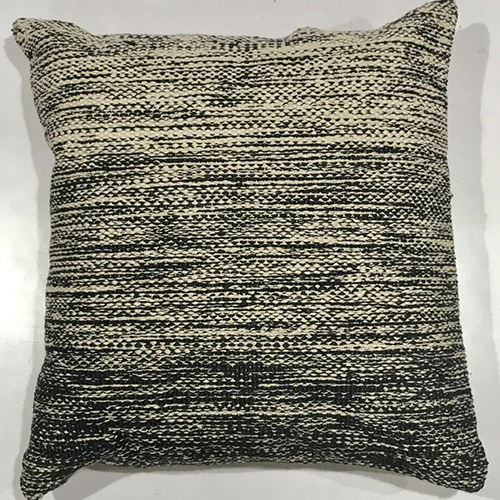 Black Textured Cushion