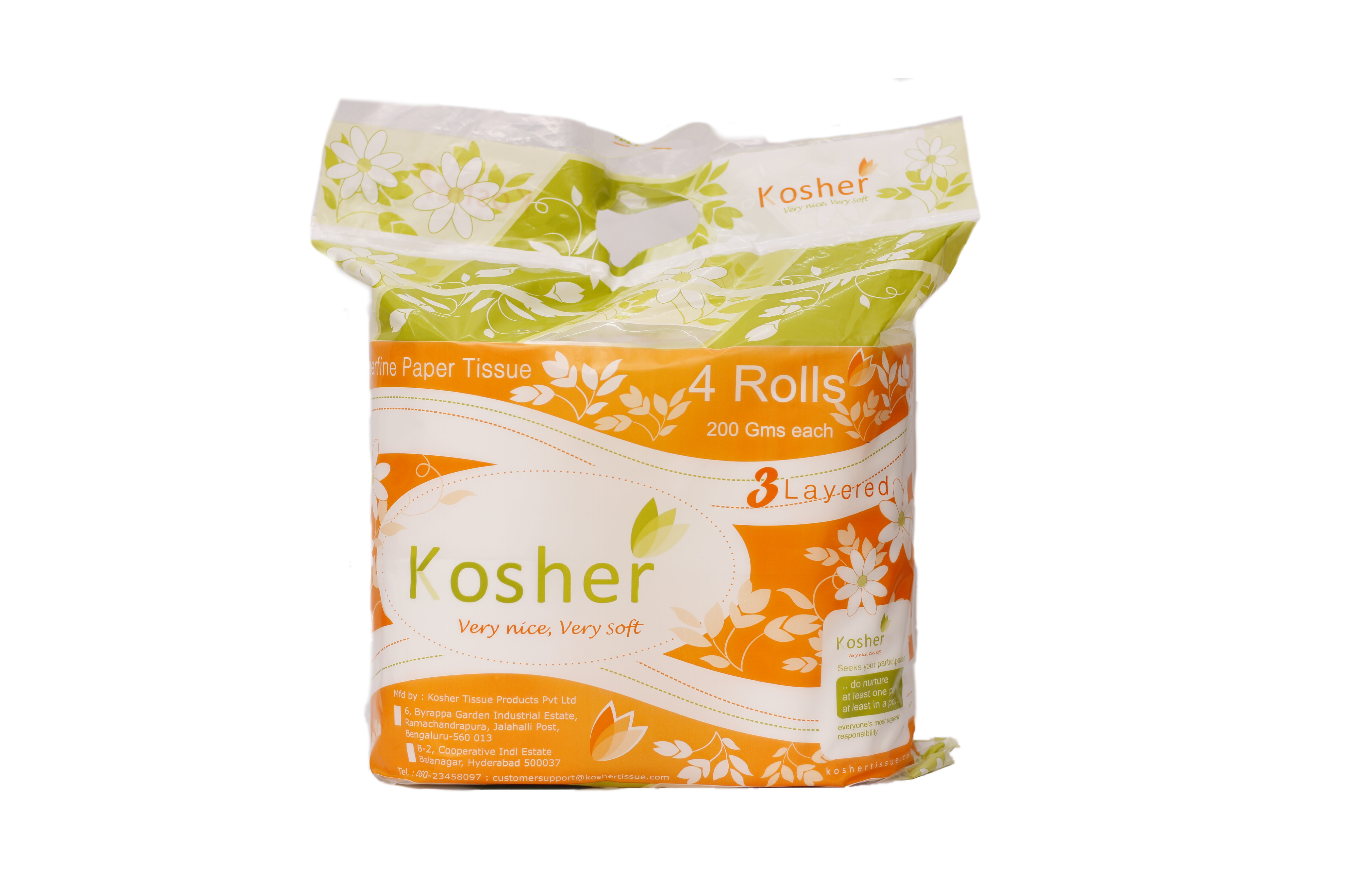 Kosher Toilet Roll 4 in 1