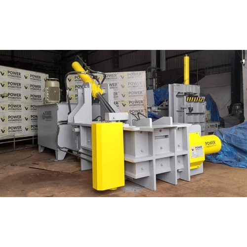 Aluminum Scrap Baling Press - Color: Grey