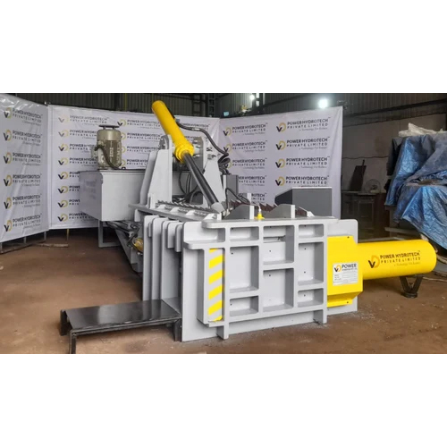 Belling Machine For Scrap Baling - Color: Grey