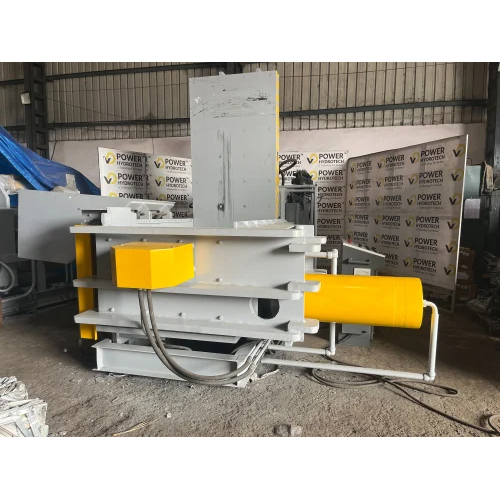 Ferrous Baler Machine - Color: White