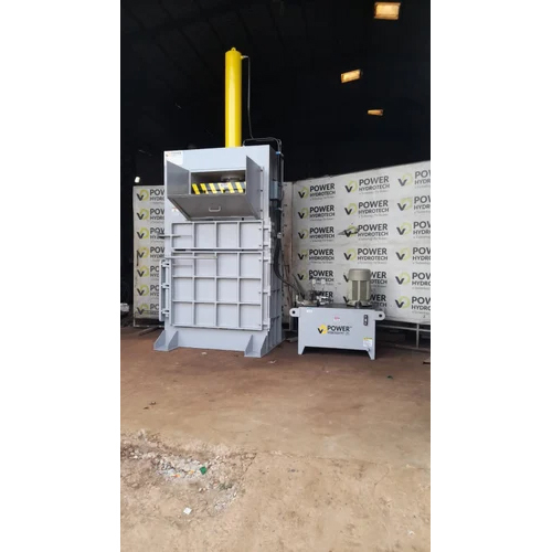 Herbs Baler Machine - Color: Grey And Yellow