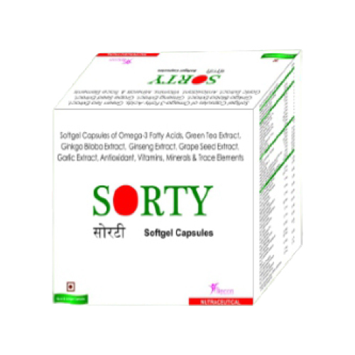 Sorty Softgel Capsules - Drug Type: General Medicines