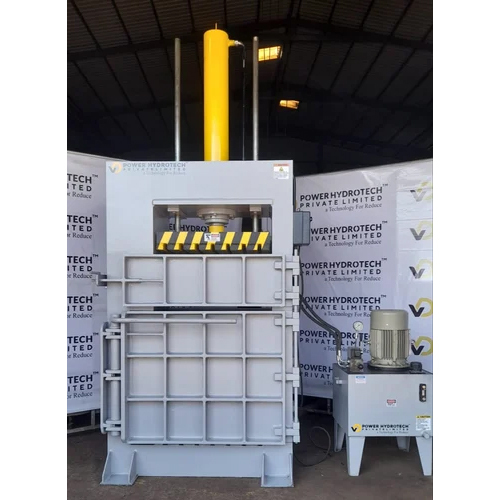 Waste Paper Baling Press - Color: Grey And Yellow