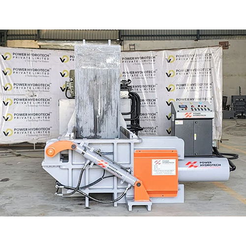 Hydraulic Baling Press - Color: Grey And Yellow