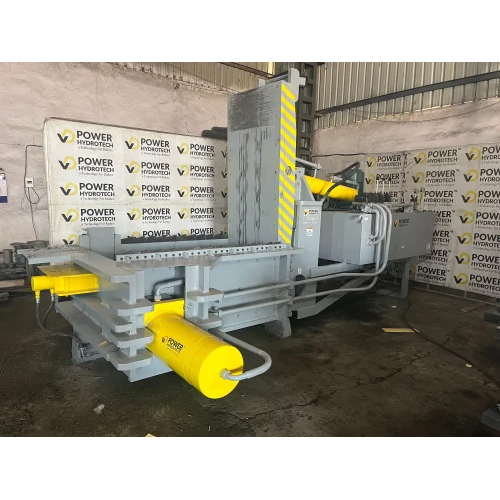 Aluminium Section Baling Machine - Color: Grey And Yellow