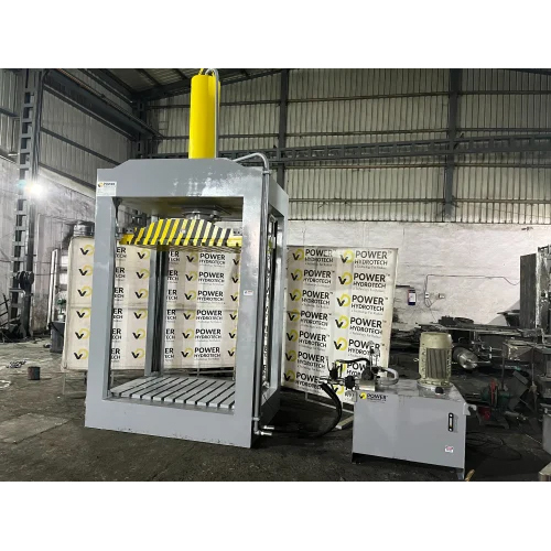 Fabric Bale Press Machine By Power Hydrotech Private Limited