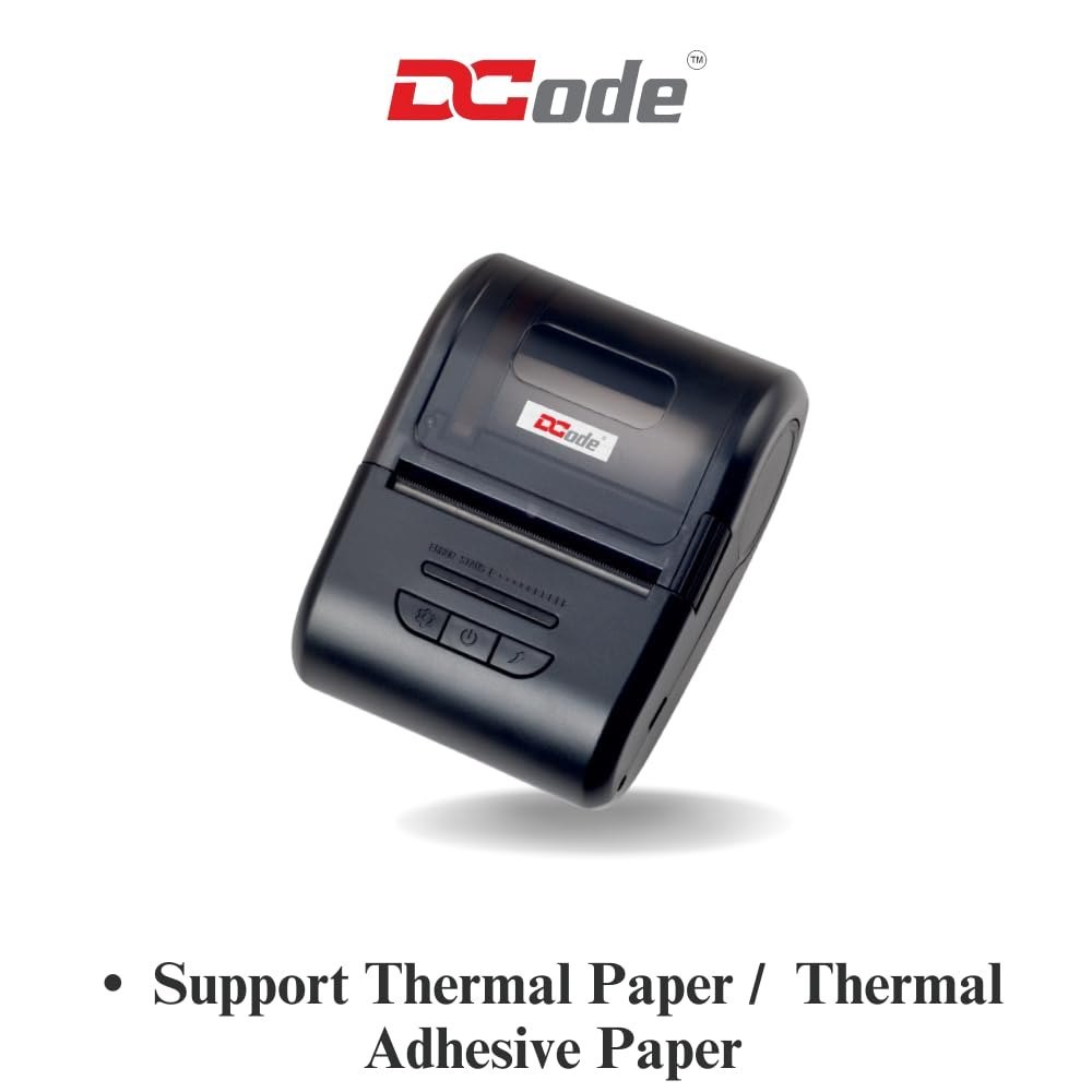 DCode DC2M -101mm/s, 2 inch Mobile Receipt and Label Printer