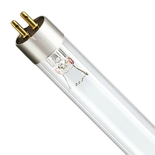 Tuv 20w Fam Tube Light - Soft Glass Material, Round Shape, Transparent Color | Uvc Fluorescent Light With G5 Base, 254 Nm Wavelength, Industrial Use