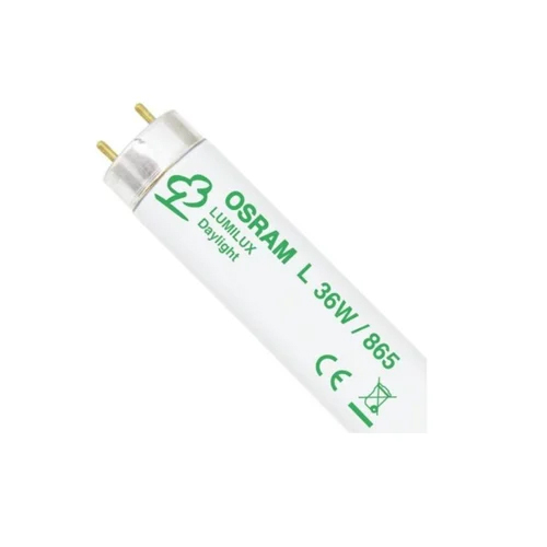 Osram T8 Lumilux 36W 865 Daylight Tube Light - Color: White