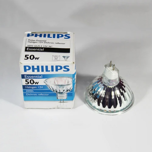 Philips Mr16 12V50W Gu5.3 36 Deg Halogen Light - Color: Silver