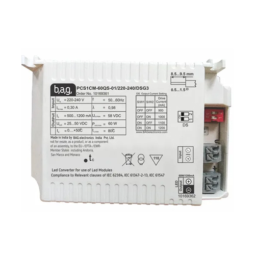 Bag Pcs1cm-60qs-01 240 Dsg3 Led Driver - Color: White