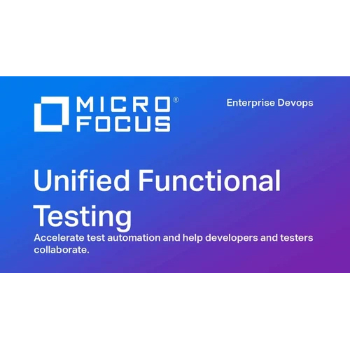 Micro Focus Unified Functional Testing Service