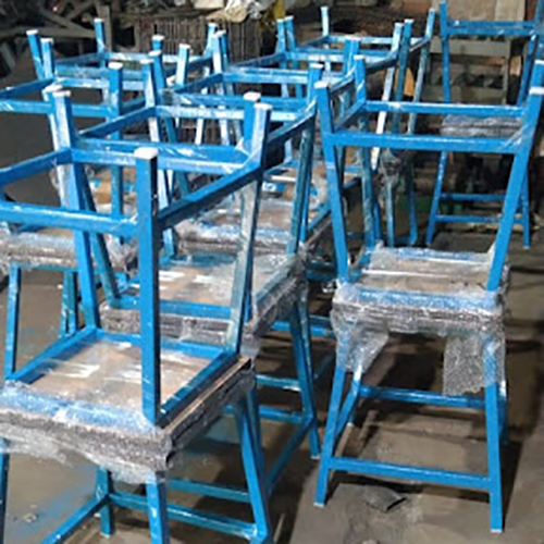 Ms Sitting Stool - Artwork: Painted