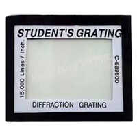 Student Grating-diffraction Glass - Application: Lab