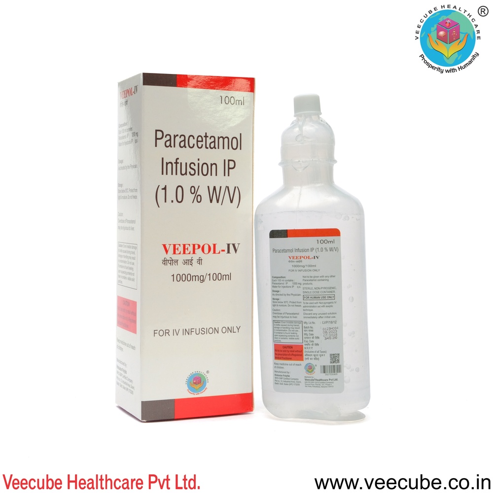 Paracetamol Infusion IP (1.0 % w/v)