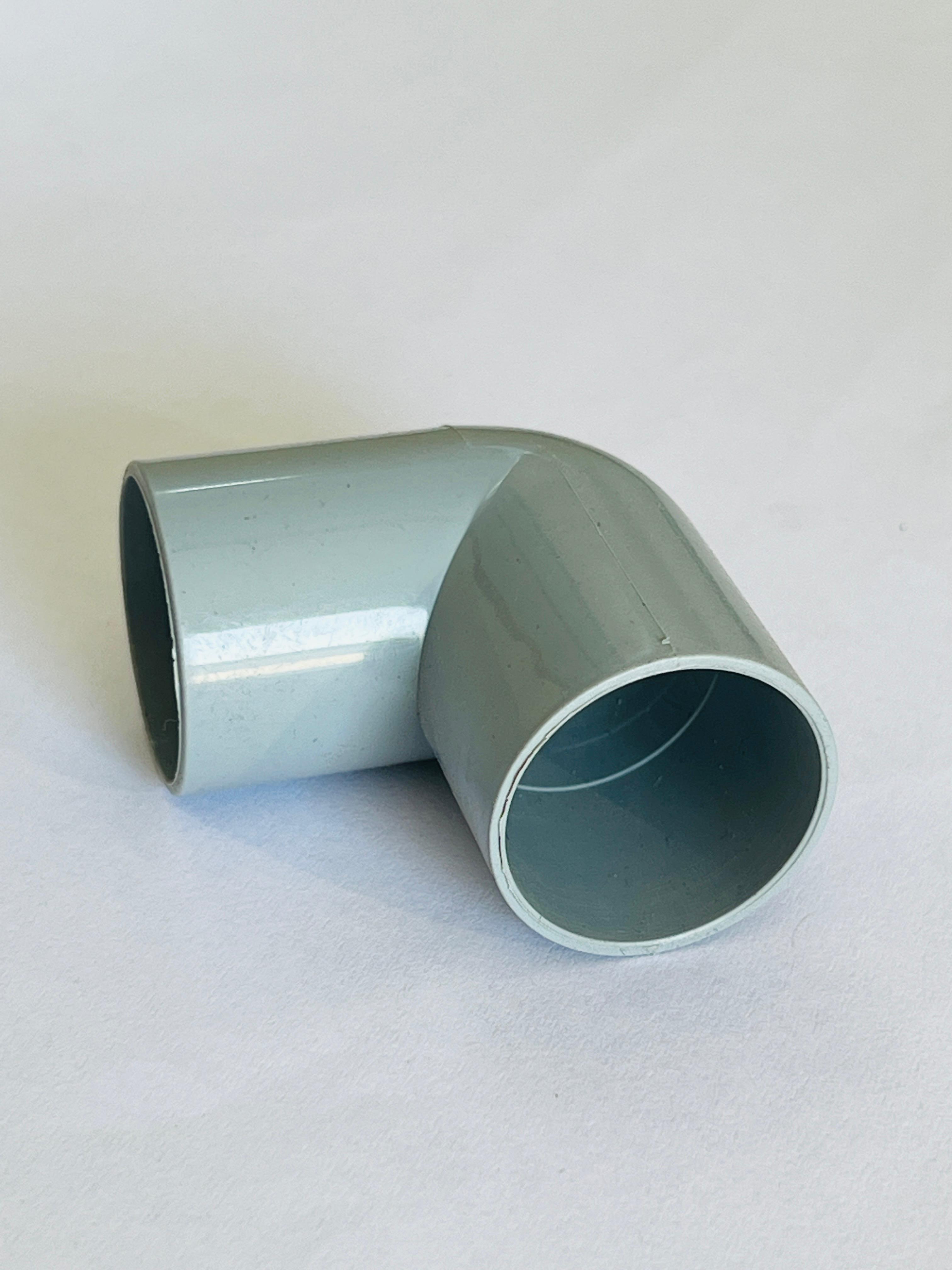 Electrical Elbow - Color: White / Gray