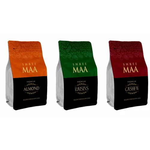 Dried Fruit Packaging Pouch - Color: Different Available