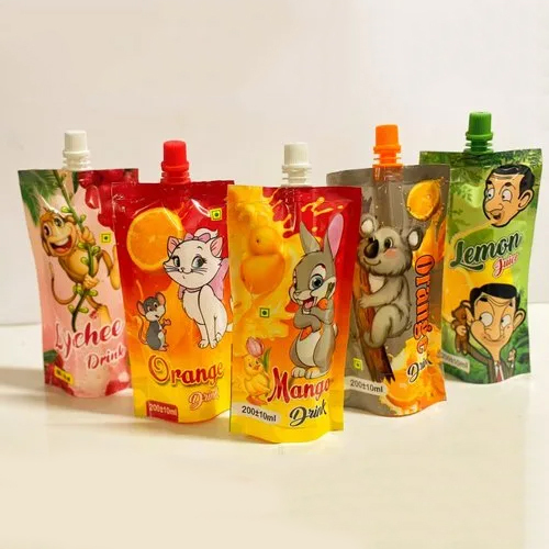 Printed Spout Pouch - Color: Different Available