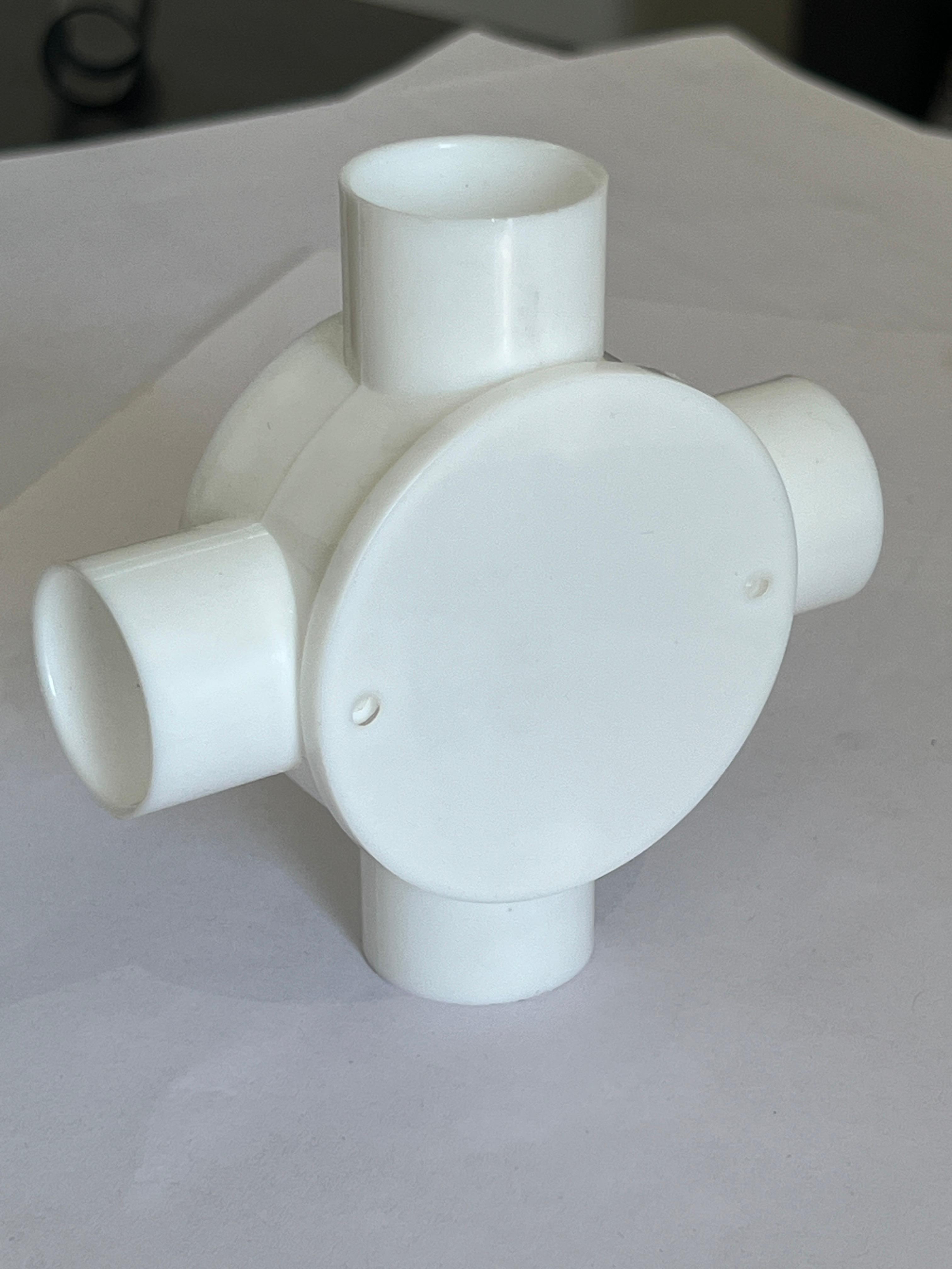 Electrical Junction Box - Durable Pvc, Customizable Sizes, Multiple Colors | Corrosion Resistant, Modern Design, Easy Installation