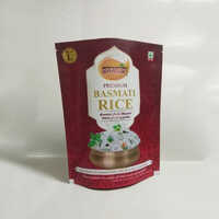 Bopp Rice Bag - Pvc Material, Multiple Sizes Available, Various Colors, Stand Up Pouch Design | Digital Printing, Embossed Surface Handling