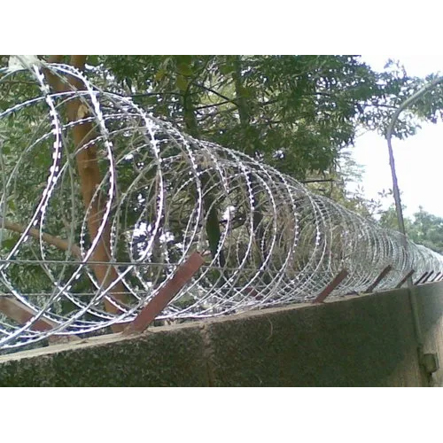 2Mm Concertina Fencing Wire - Color: Silver