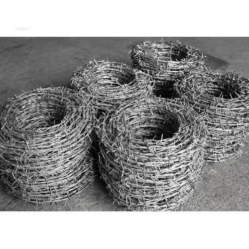 100M Gi Barbed Wire - Color: Silver