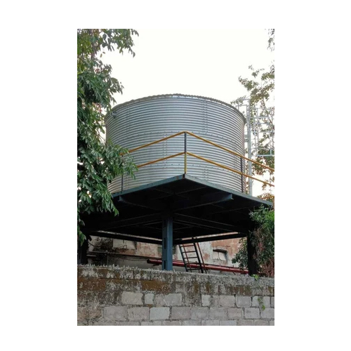 MKV TECH On Structure Zinc Aluminum Water Tank
