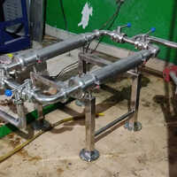 Industrial Stainless Steel Inline Filter For Milk - Color: Silver