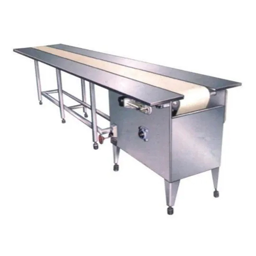 Work Table Conveyor For Packaging - Color: Silver