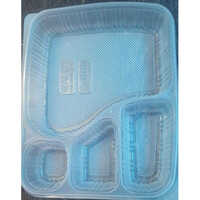 Disposable Lunch Tray - Color: White