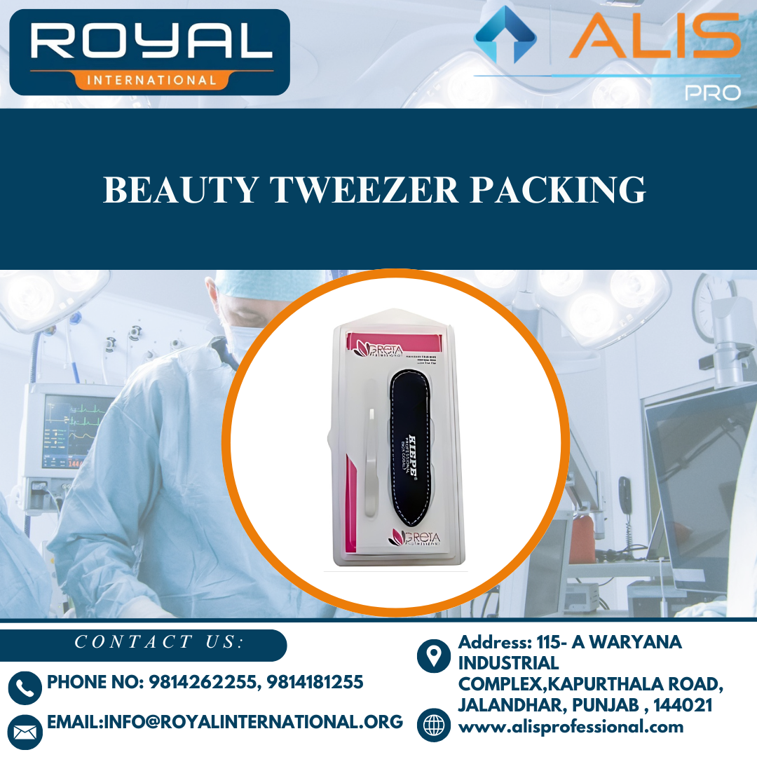 Beauty Tweezer Packing