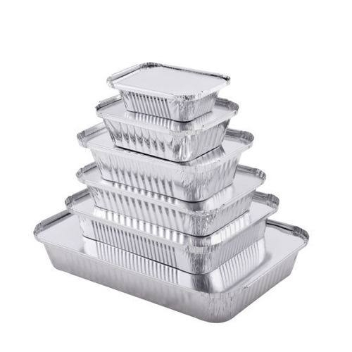 Aluminium Foil Containers - Color: Silver